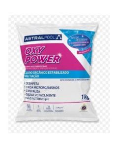 CLORO OXYPOWER MULTIACAO 1KG ASTRALPOOL