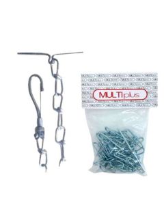 CORRENTE CAO ZINCADA 3 (2,2mm) MULTIPLUS