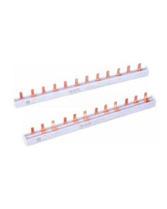 BARRAMENTO PENTE BIFASICO 12 POLOS 63A TAF