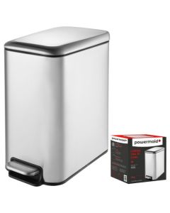 LIXEIRA INOX LINEA C/PEDAL 5L POWERMAID