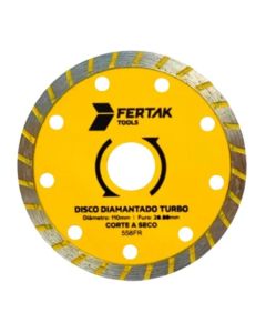 DISCO DIAMANTADO 110mm TURBO FERTAK 2802