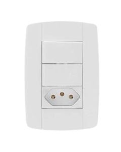 LEV TECLA 2(S) +TOM ABNT 10A 4x2 87210