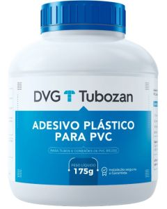 ADESIVO PVC TUBOZAN 175g C/PINCEL APLICADOR