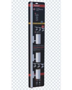 TRILHO ELET KIT 1M BR 3X12W SPOT LED 3000K AVANT
