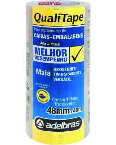 FITA EMBAL TRANSP ADELBRAS 48mmx40m