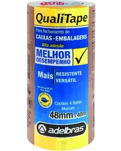 FITA EMBAL MARROM ADELBRAS 48mmx40m
