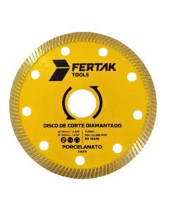 DISCO DIAMANTADO 110mm PORCELANATO FERTAK 280001