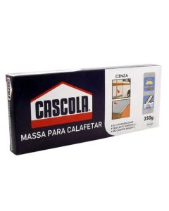 CASCOLA MASSA PARA CALAFETAR CINZA 350g