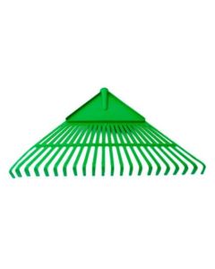 VASSOURA GRAMA PLASTICA 22D VERDE C/CABO GERPLAST