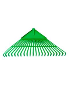 VASSOURA GRAMA PLASTICA 22D VERDE C/CABO GERPLAST