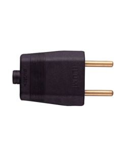 PINO MACHO ILUMI 2P 10A PRETO 1403PCT