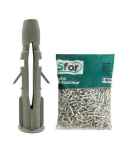 BUCHA FIXACAO P/TIJOLO FUR 06(1000) SFU SFORPLAST