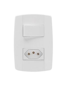 LEV TECLA 1(S) +TOM ABNT 10A 4x2 87200