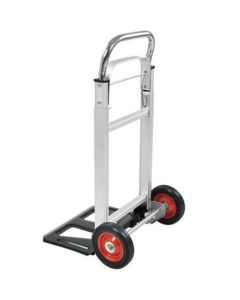 CARRINHO DE MÃO CARGA DOBRAVEL ALUMINIO 90 KG SG  