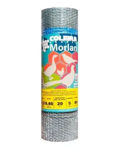 TELA GALV VIVEIRO BWG26 0,60x50m MORLAN