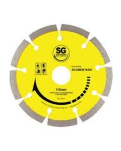 DISCO DIAMANTADO SG 110mm SEGMENTADO
