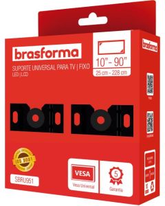 SUPORTE TV BRASFORMA LCD FIXO 10 A 71 SBRU951