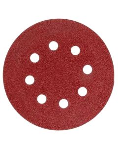 LIXA DISCO FERRO PLUMA 8F 125mm 120 FERTAK 2876