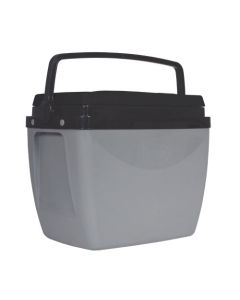CAIXA TERMICA 18L CINZA C/PRETO MOR