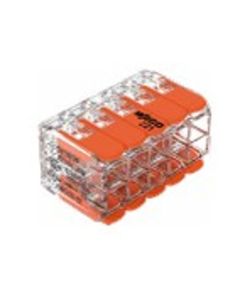 CONECTOR EMENDA 10 FIOS ATE 4,0mm 221-420 WAGO