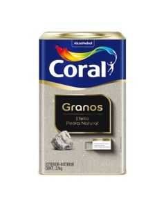 BASE TEXTURIZADO GRANOS EFEITO PEDRA MEDIA CORAL 13L (22Kg)