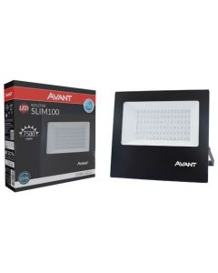 REFLETOR LED SLIM 100W 7500lm BIV 6500K AVANT