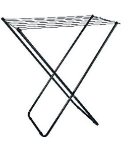 VARAL CHAO S/ABAS ACO 79x42x79cm SLIM PRETO MOR