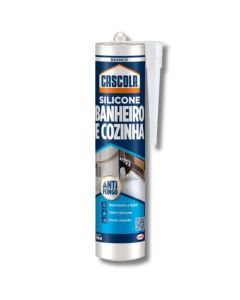 SILICONE CASCOLA PREMIUM BANHEIRO COZINHA 280g BRANCO