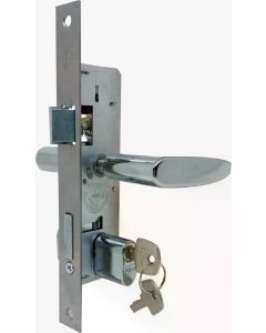 FECHADURA ESTREITA PILLER EXT ALAVANCA CR(20mm)