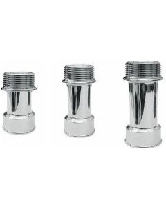 EXTENSAO ZAMAC CROMADO CURTA 1/2 ALPHA EX001