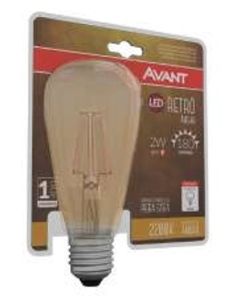 LAMP LED FILAM PERA ST64 4W 2200K E27 BIV AVANT