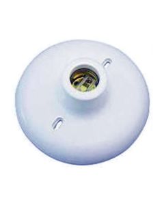 PLAFONIER BASE ILUMI C/PORC 100W  BRANCO 180931