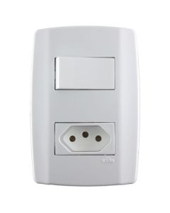 SLIM TECLA 1(S)+TOM NBR 10A 80200