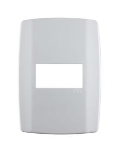 SLIM PLACA C/SUP 4x2 1 MOD HORIZ 82070