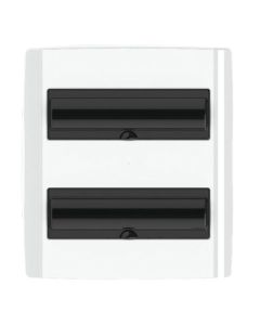 CD EMB PVC C/PORTA FUME 24DIN/16UL ILUMI 62068