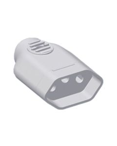 PINO FEMEA ILUMI 3P 10A CINZA 1431PCT