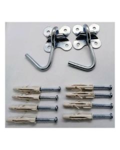 GANCHO REDE ZINC PARAFUSAR (2PC) LUPA