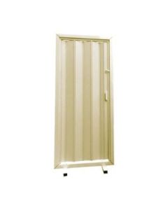 PORTA SANFONADA 0,60m BEGE PLASFLEX