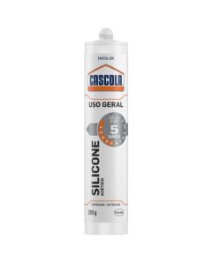 SILICONE CASCOLA USO GERAL 280g INCOLOR