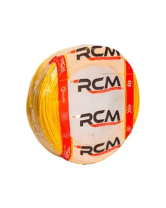 FIO CABO FLEX 750V 4,0mm AMARELO RCM(100m)