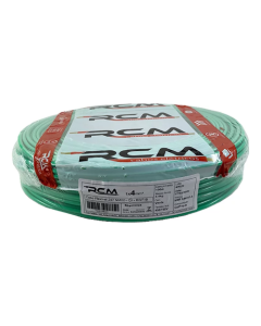 FIO CABO FLEX 750V 4,0mm VERDE RCM(100m)