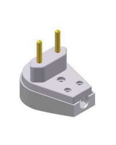 PINO PRENSA CABO MACHO ILUMI (G) 2P 20A CINZA 1413PCT