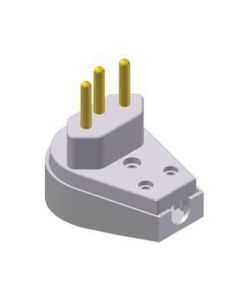 PINO PRENSA CABO MACHO ILUMI (G) 3P 10A CINZA 1416PCT