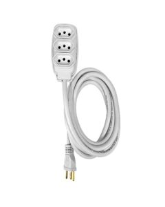 EXTENSAO ILUMI COMPACTA PP 3P NBR 3m 2,5mm 20A BR