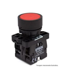 BOTAO IMPULSAO MAX BOTTON VM 22,5mm SLPRN1 STECK