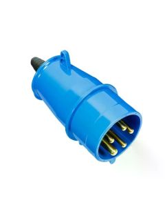PLUG NEWKON 3P+T 16A 200/250V 9H AZ N4079 STECK