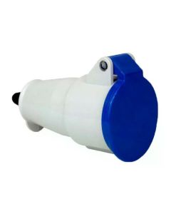 TOMADA ACOPLA NEWKON 2P+T 16A 200/250V 6H AZ N3056