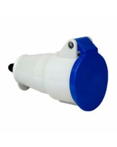 TOMADA ACOPLA NEWKON 2P+T 16A 200/250V 6H AZ N3056