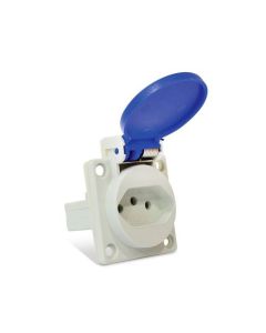 TOMADA TAMPA QUASAR 2P+T 20A 250V NBR14136 AZ S8641 STECK