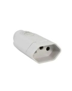 PINO FEMEA ILUMI 3P 10A CINZA 1431